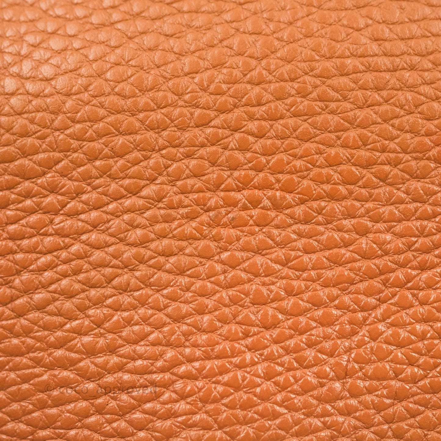 Loewe Vertical Strap Tote Tan Grained Leather