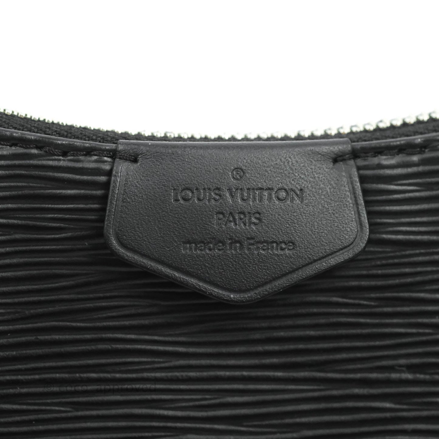 Louis Vuitton Epi Easy Pouch On Strap Black