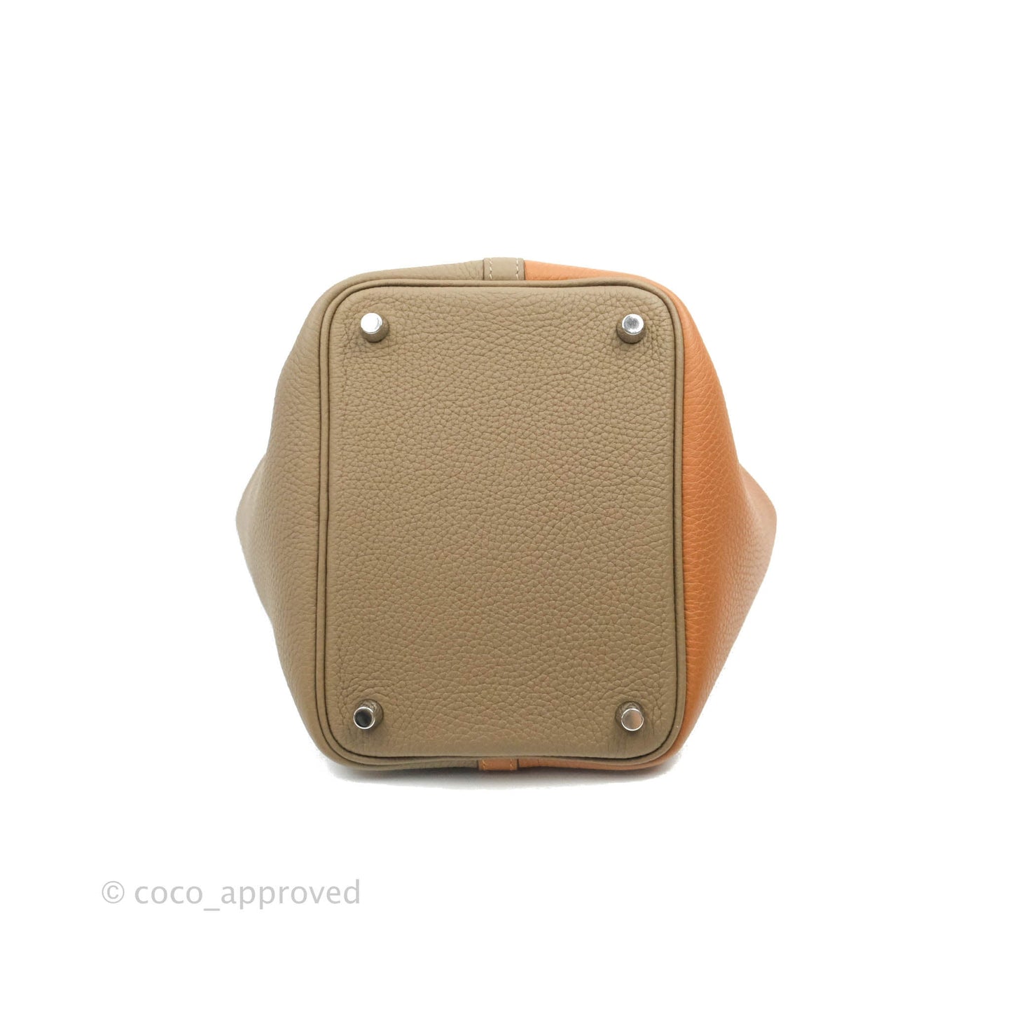 Hermès Picotin Lock 18 Trio Colour Gold/Etoupe/Nata Silver Hardware