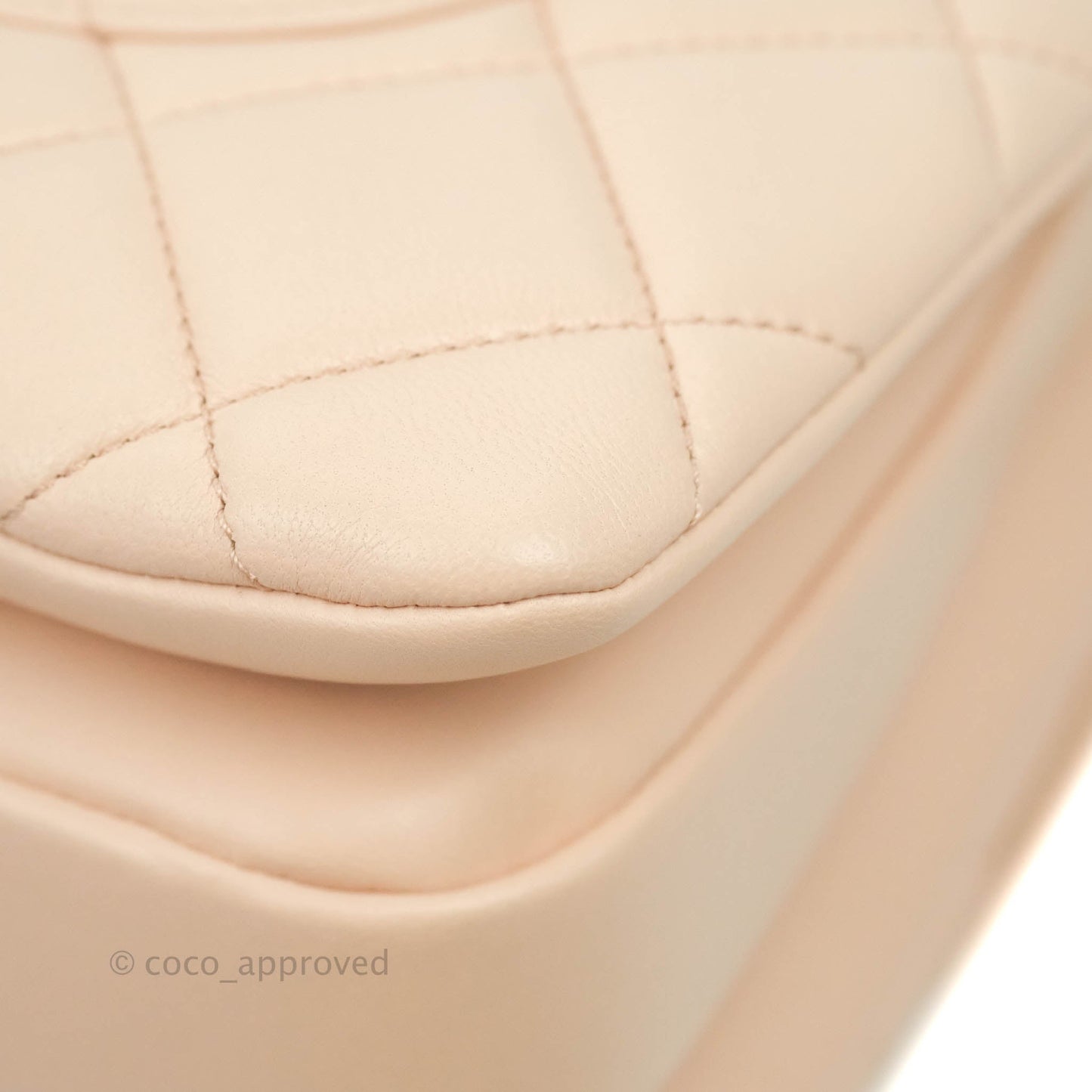 Chanel Trendy CC Small Light Beige Pink Lambskin Gold Hardware