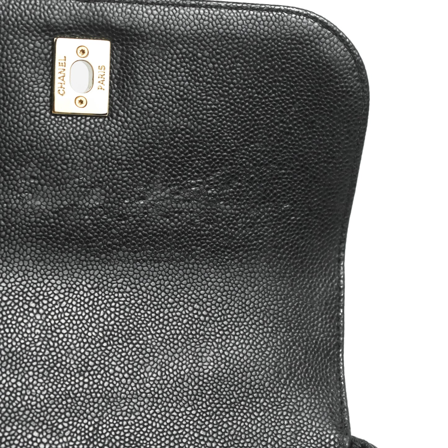 Chanel Quilted Small Business Affinity Flap Black Caviar Gold Hardware