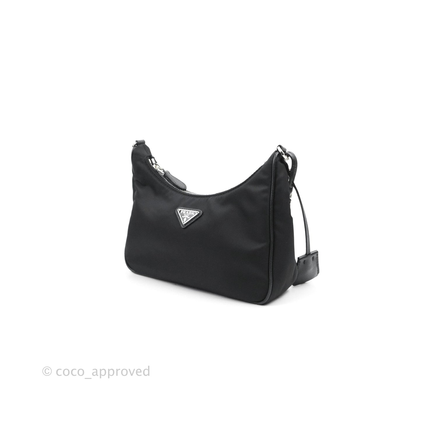 Prada Nylon Re-Edition 2005 Shoulder Bag Black