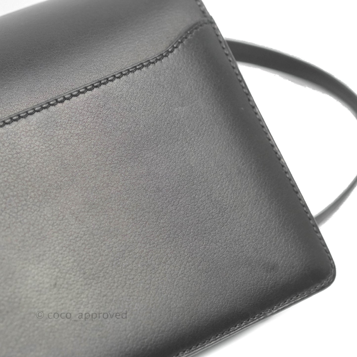 Hermès Roulis Mini 18 Black Swift Palladium Hardware