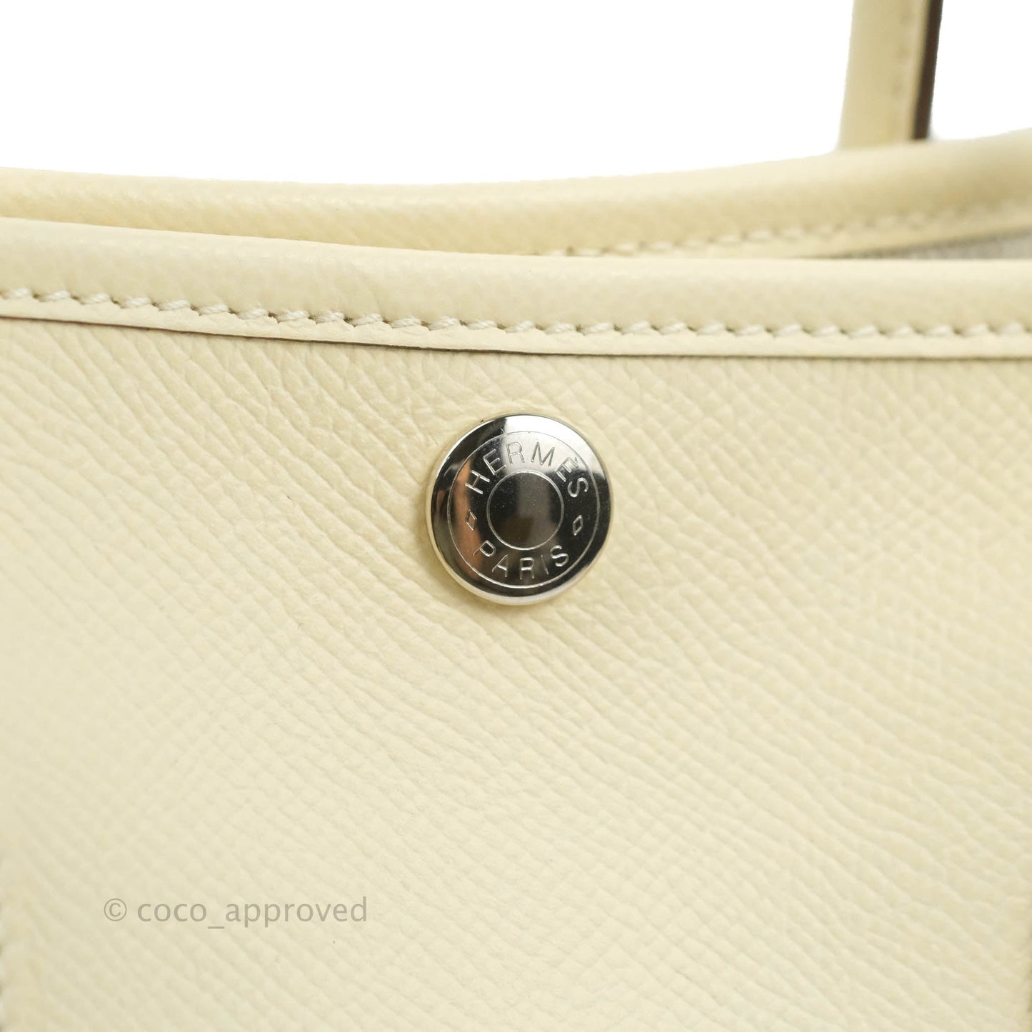 Hermes Garden Party 30 I2 Nata Epsom