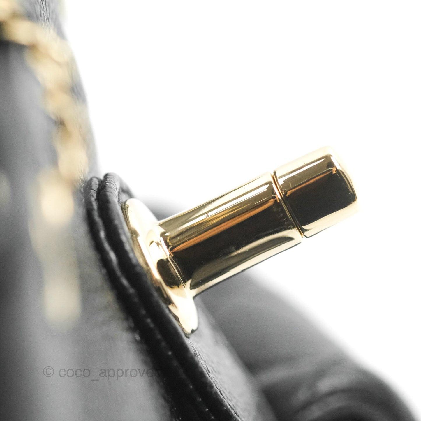 Chanel Duma Backpack Small Black Caviar Gold Hardware 23P