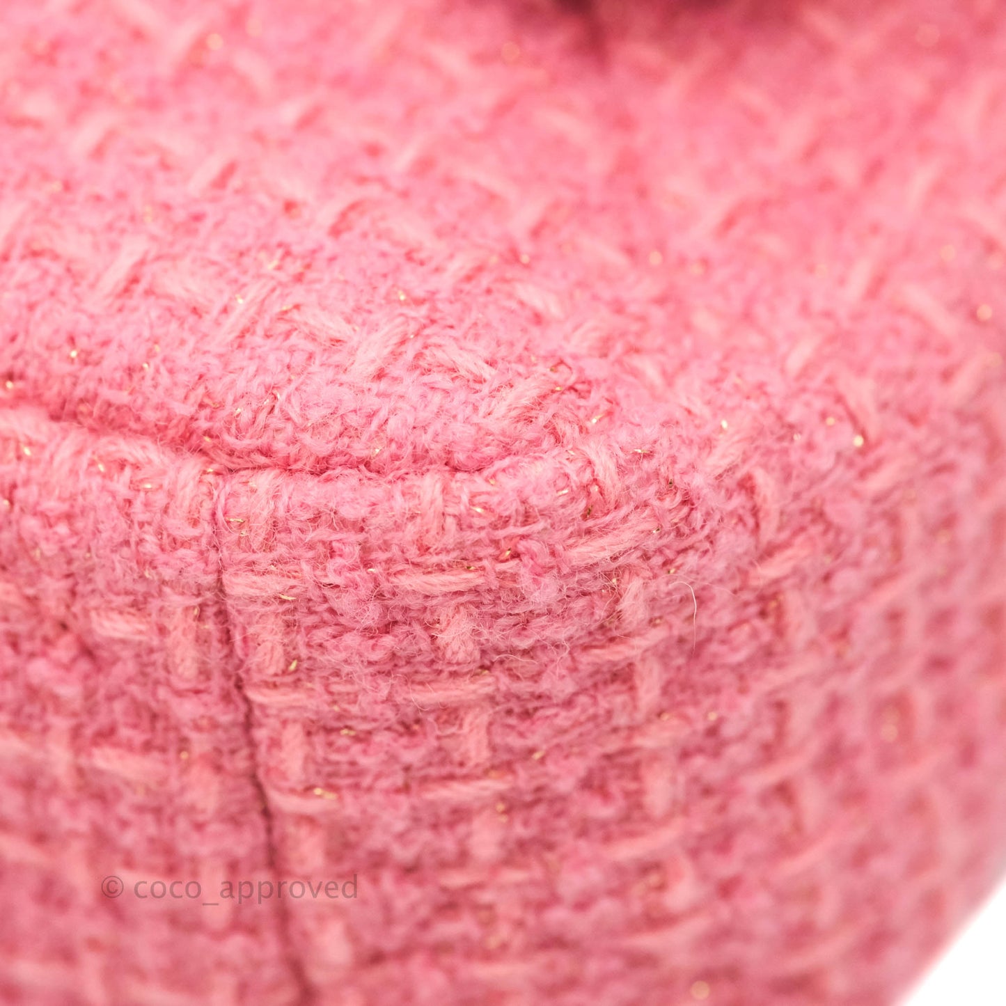 Chanel 19 Small Tweed Pink Mixed Hardware