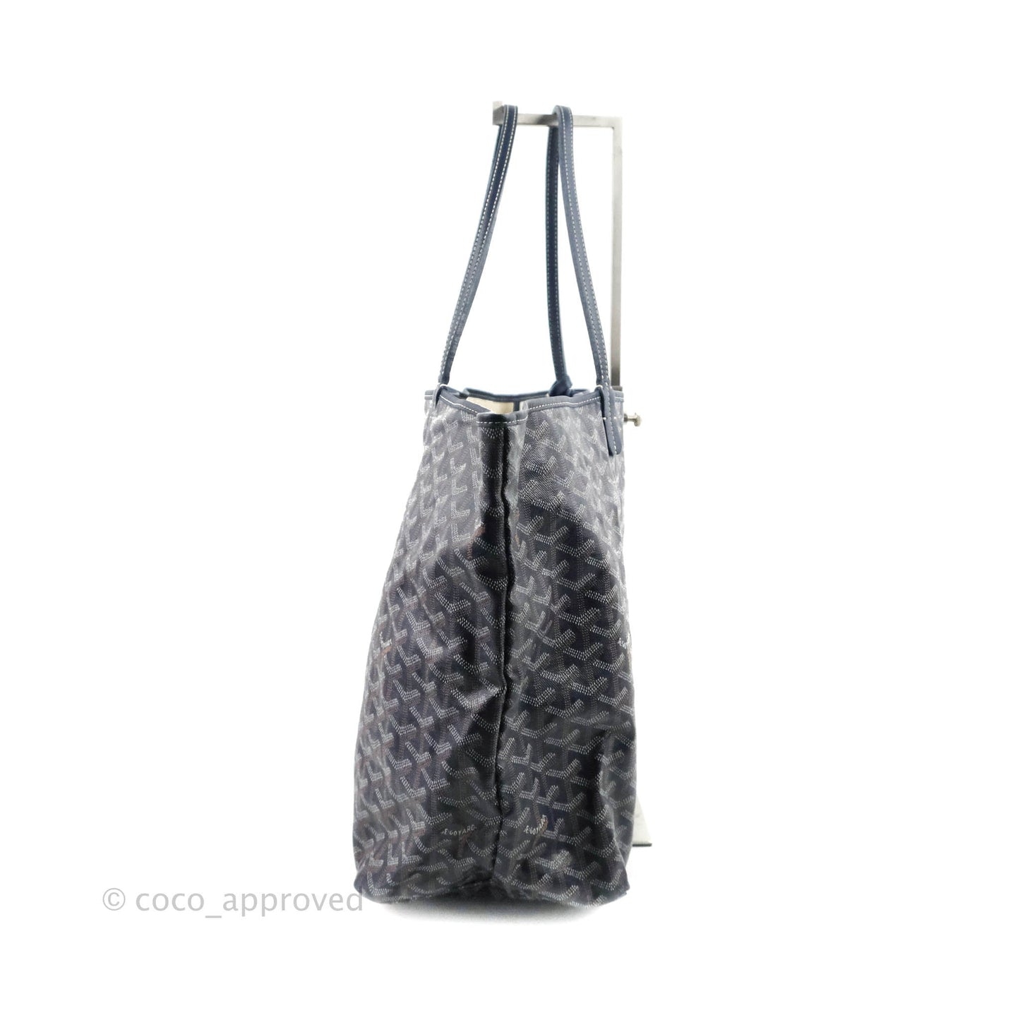 Goyard St. Louis Tote GM Navy