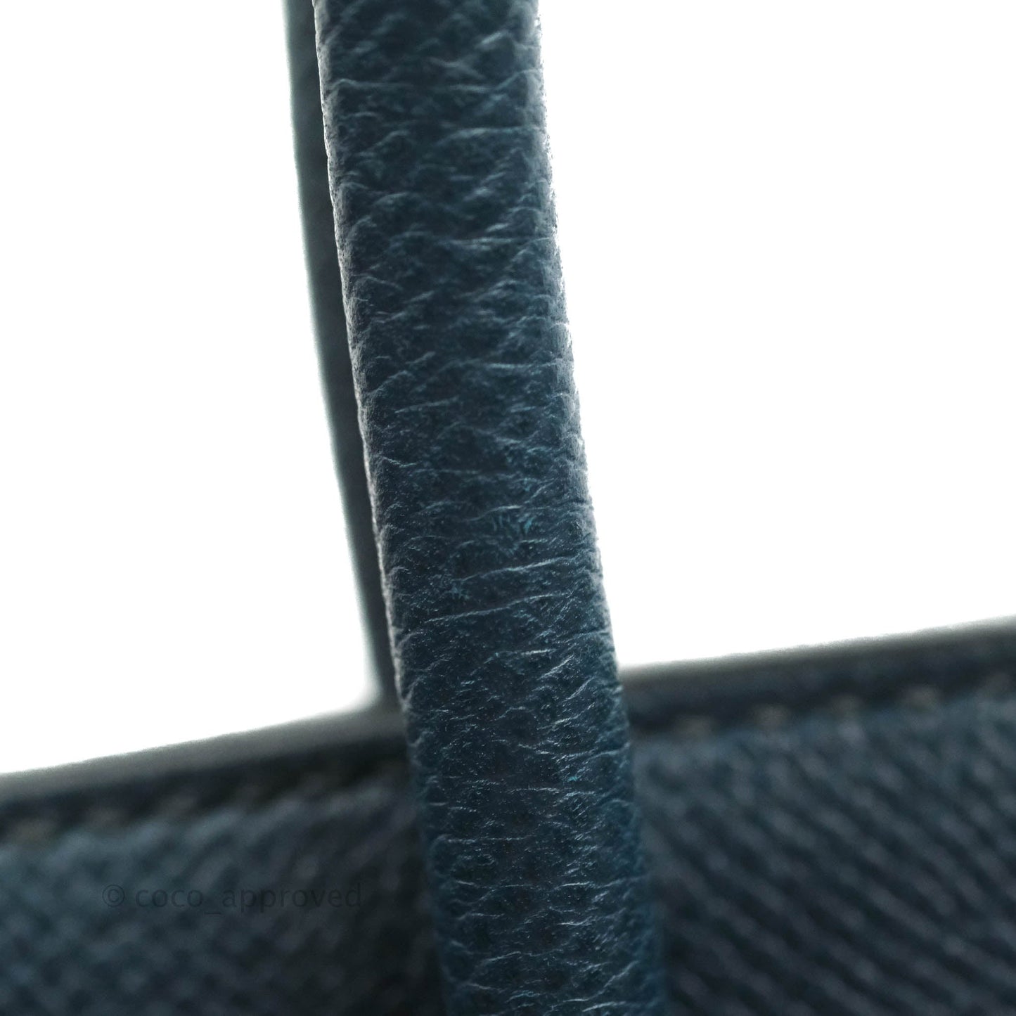 Hermès Birkin 30 Navy Epsom Silver Hardware