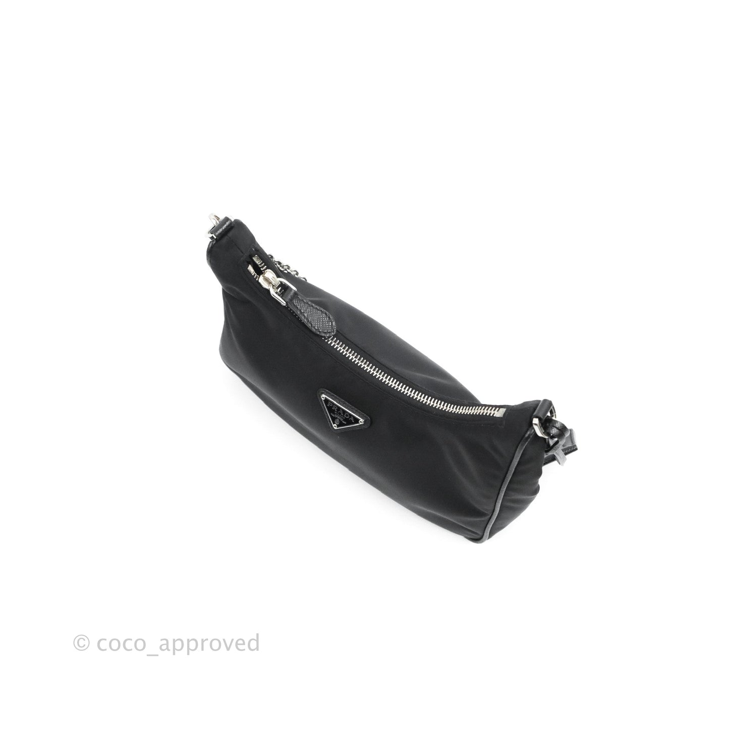 Prada Nylon Re-Edition 2005 Shoulder Bag Black