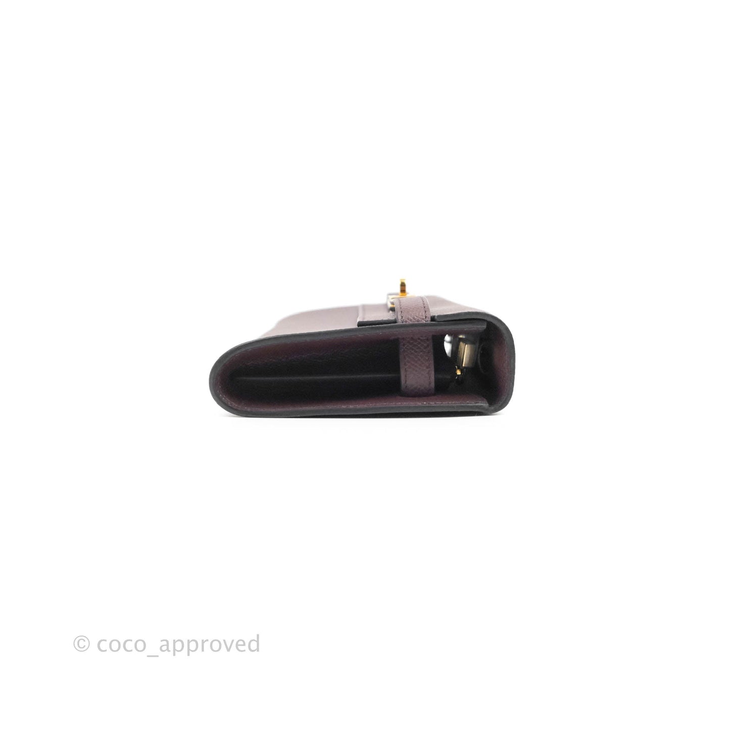 Hermès Kelly To Go Wallet Rouge Sellier Epsom Gold Hardware