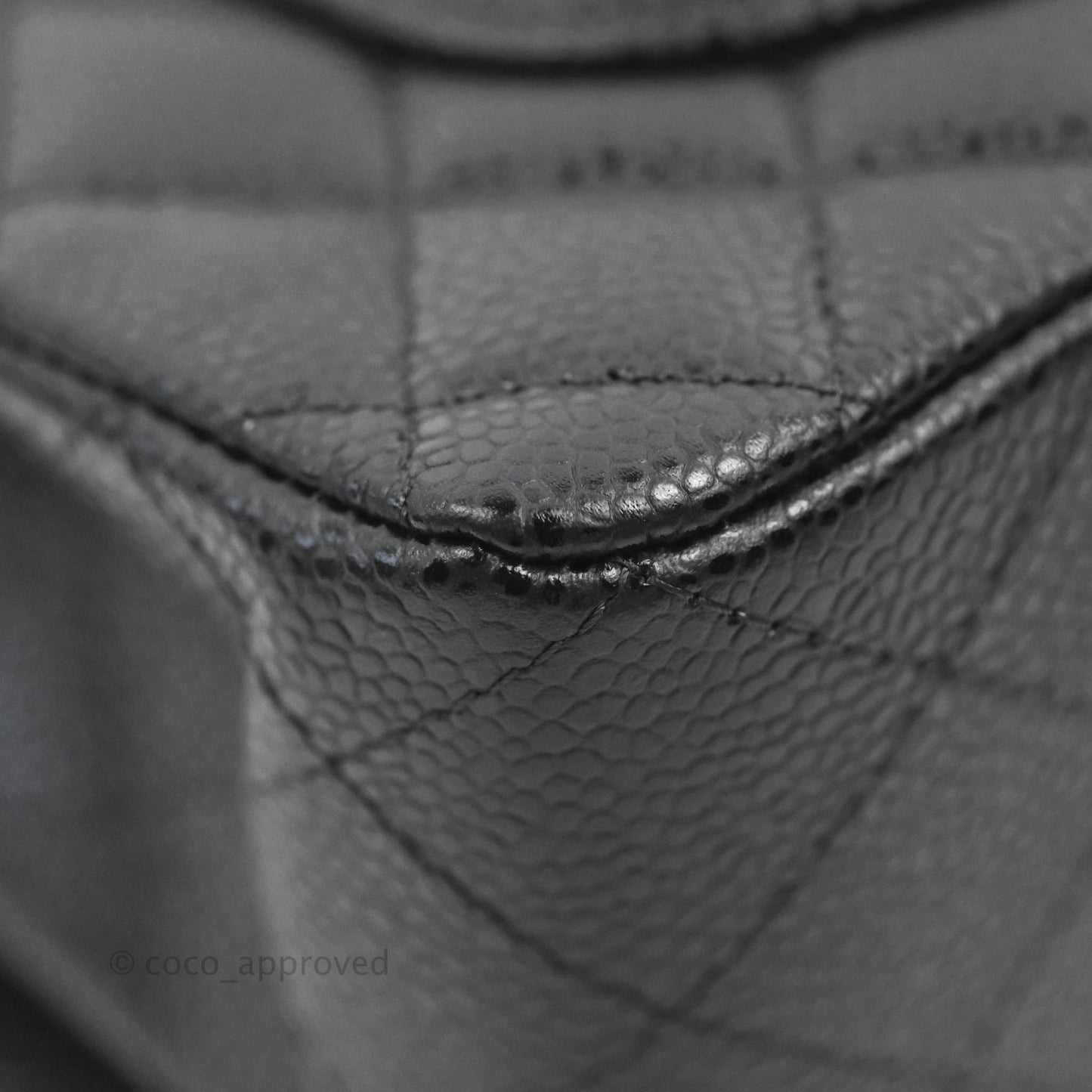 Chanel Small Classic Quilted Flap Black Caviar Silver Hardware
