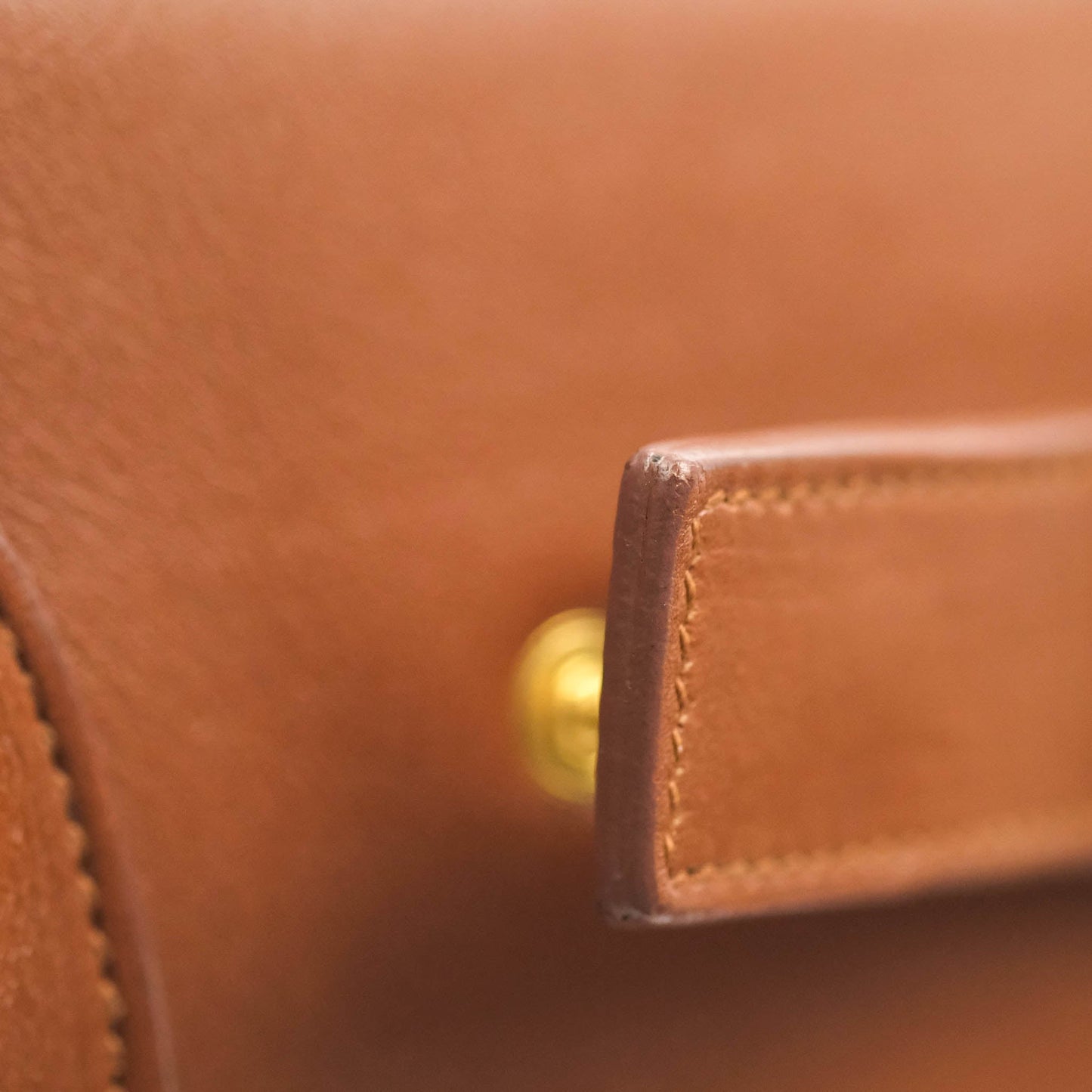 Saint Laurent Small Sac de Jour Bag Brown Calfskin Gold Hardware