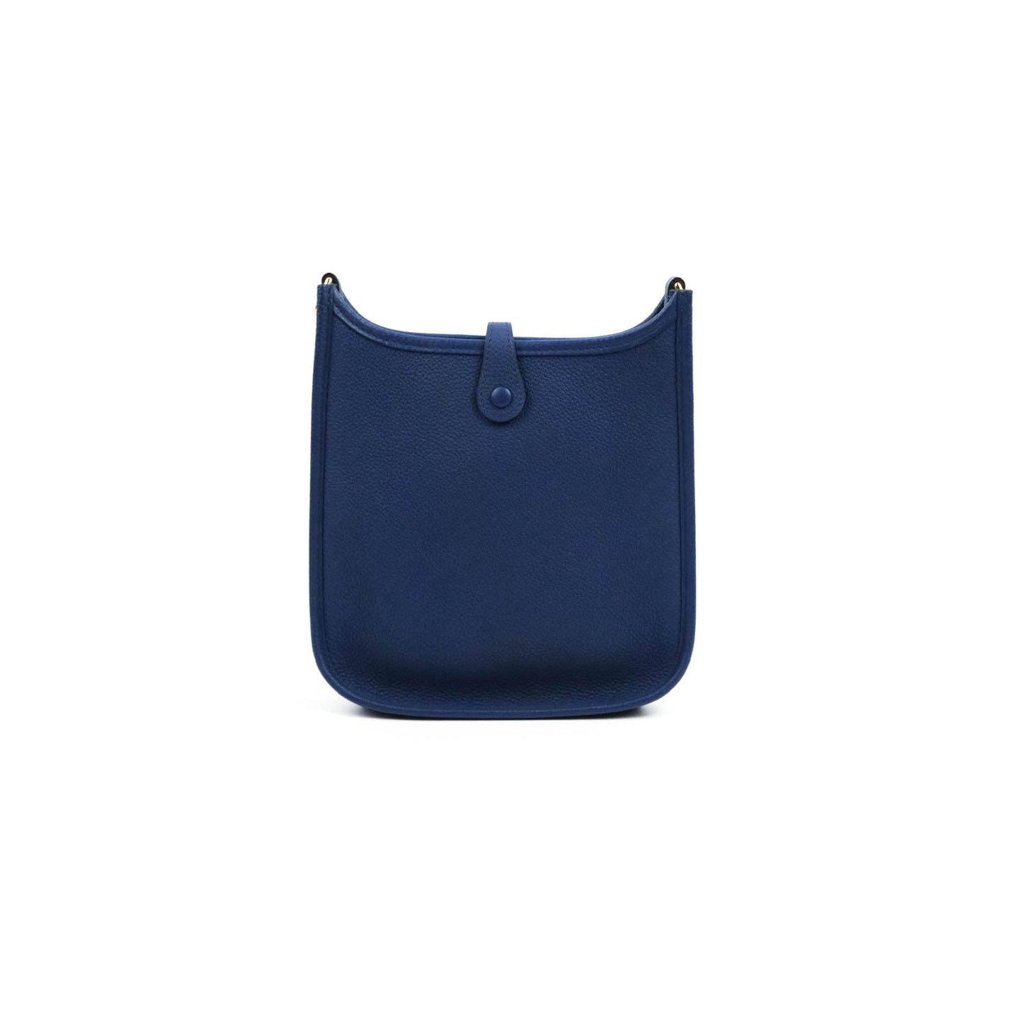 Hermès Mini Evelyne 16 Bleu Saphir/Bleu Indigo Taurillon Maurice Gold Hardware