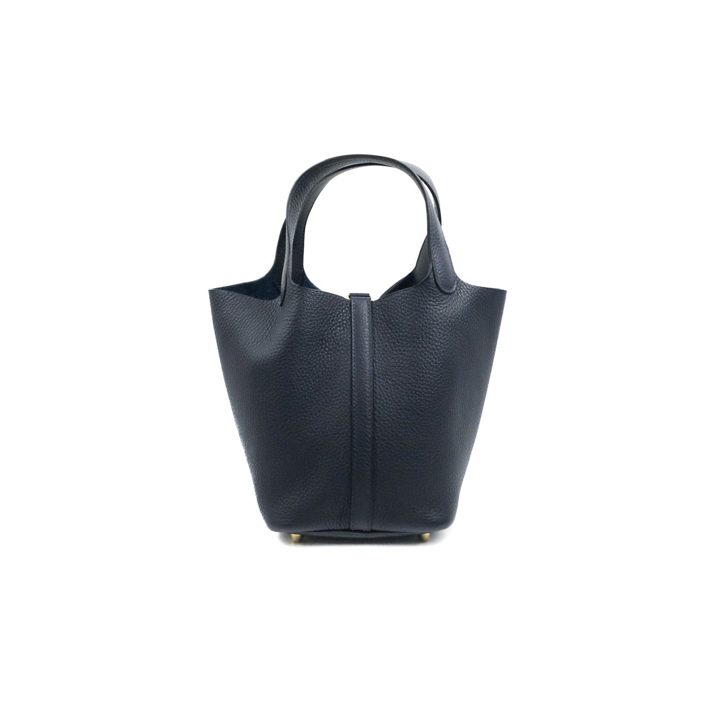 Hermès Picotin Lock 18 Bleu Nuit Clemence Gold Hardware