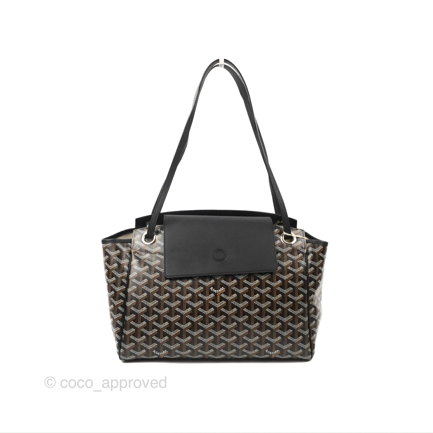 Goyard Goyardine Rouette PM Black