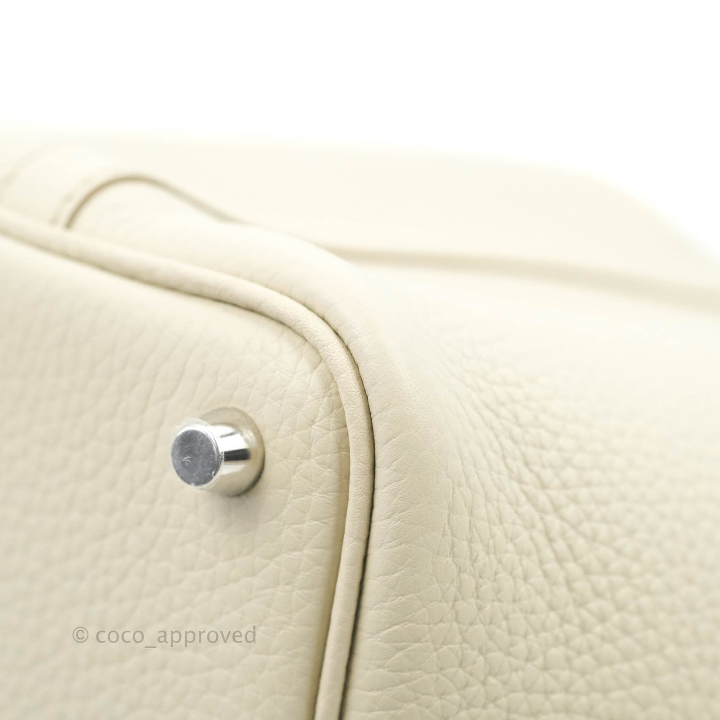 Hermès Picotin Lock 18 PM Beton 8L Clemence Palladium Hardware