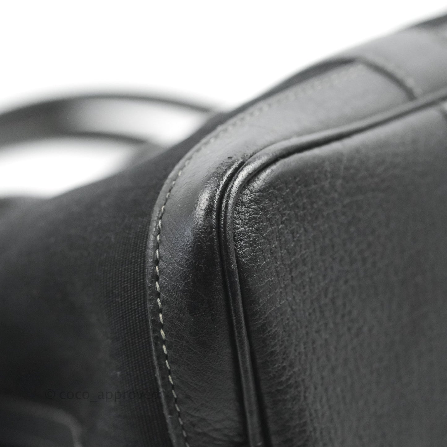 Hermès Garden Party 30 Canvas Black