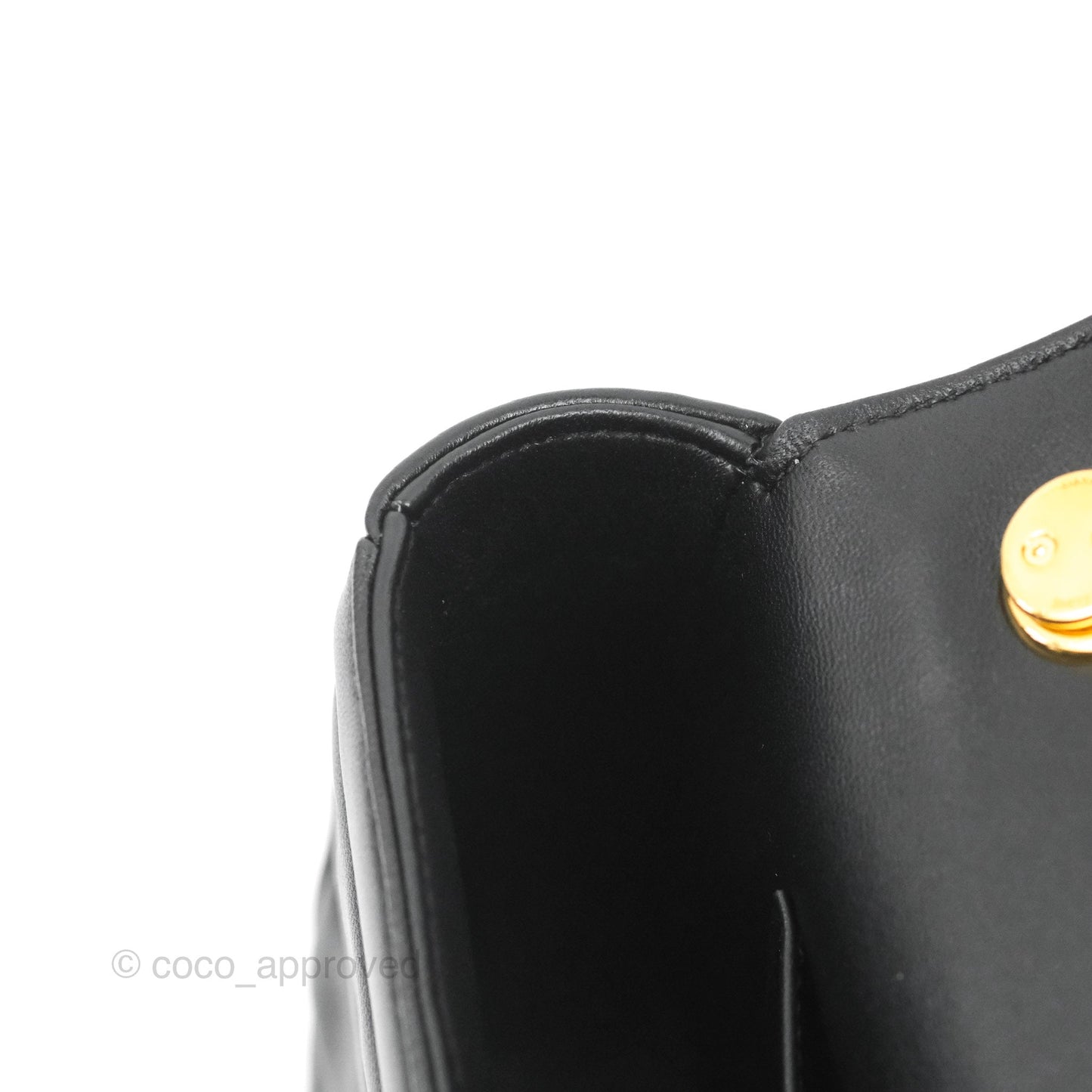 Celine Monochrome Quilted Goatskin Matelasse Black Gold Hardware