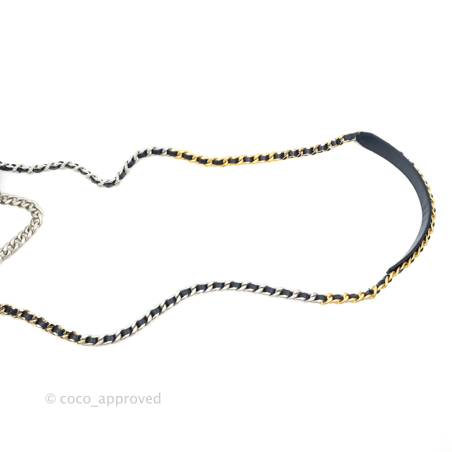 Chanel 19 Wallet on Chain WOC Blue Denim Mixed Hardware