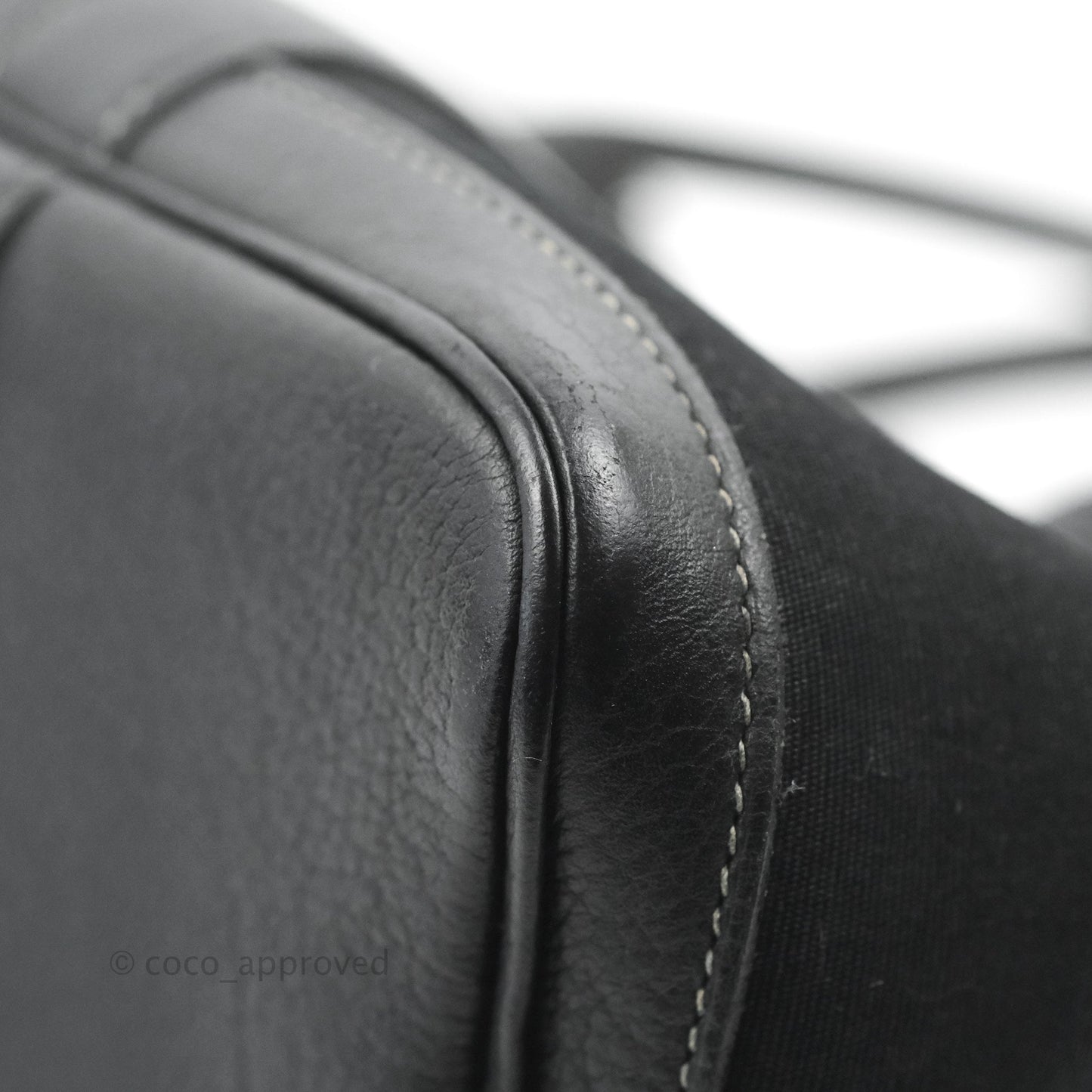 Hermès Garden Party 30 Canvas Black