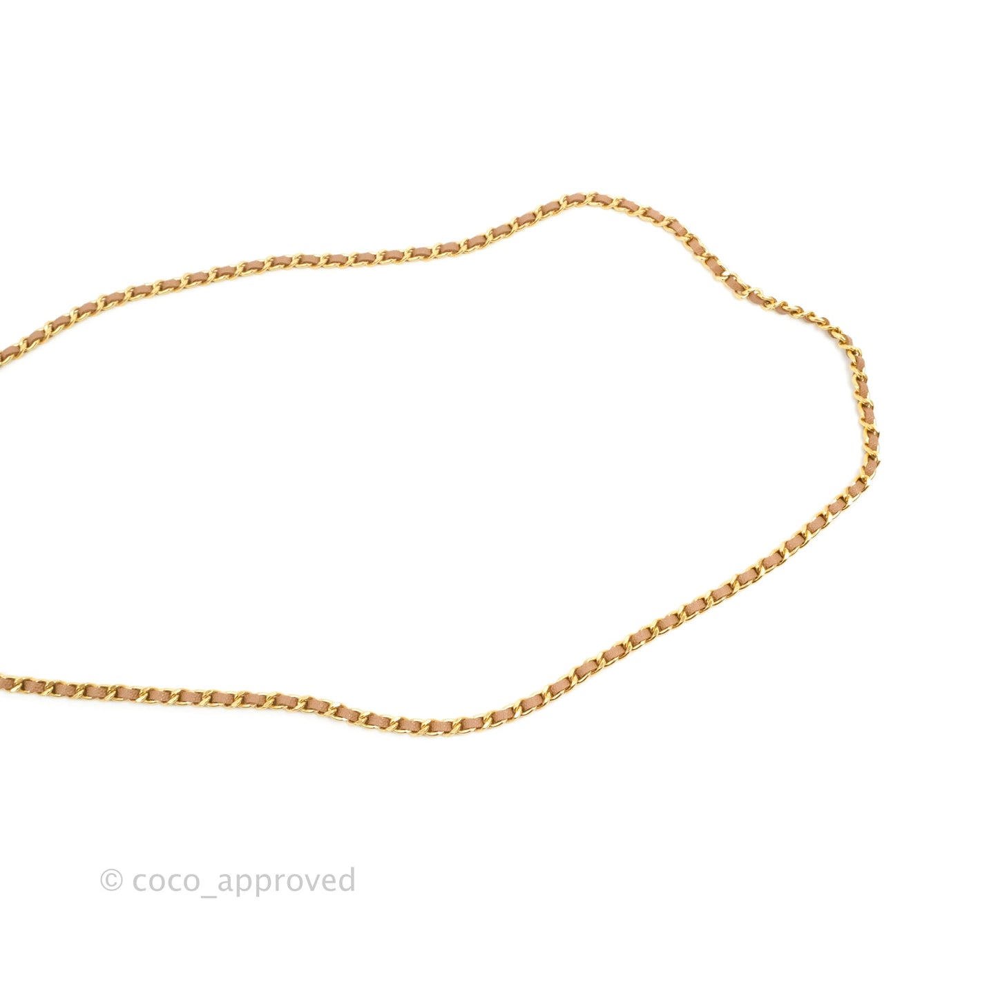 Chanel CC Chain Clutch with Chain Beige Caviar Gold Hardware