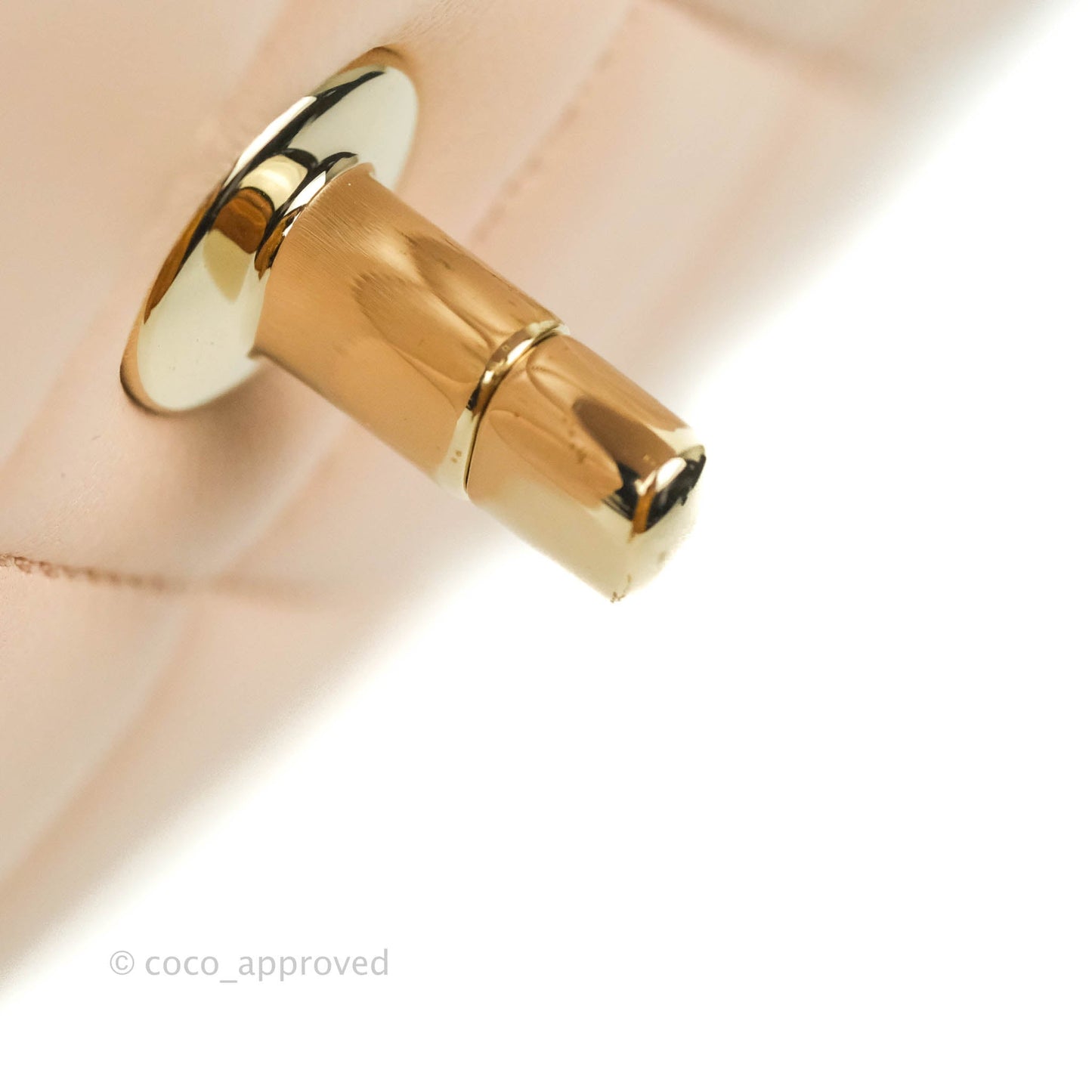 Chanel Trendy CC Small Light Beige Pink Lambskin Gold Hardware