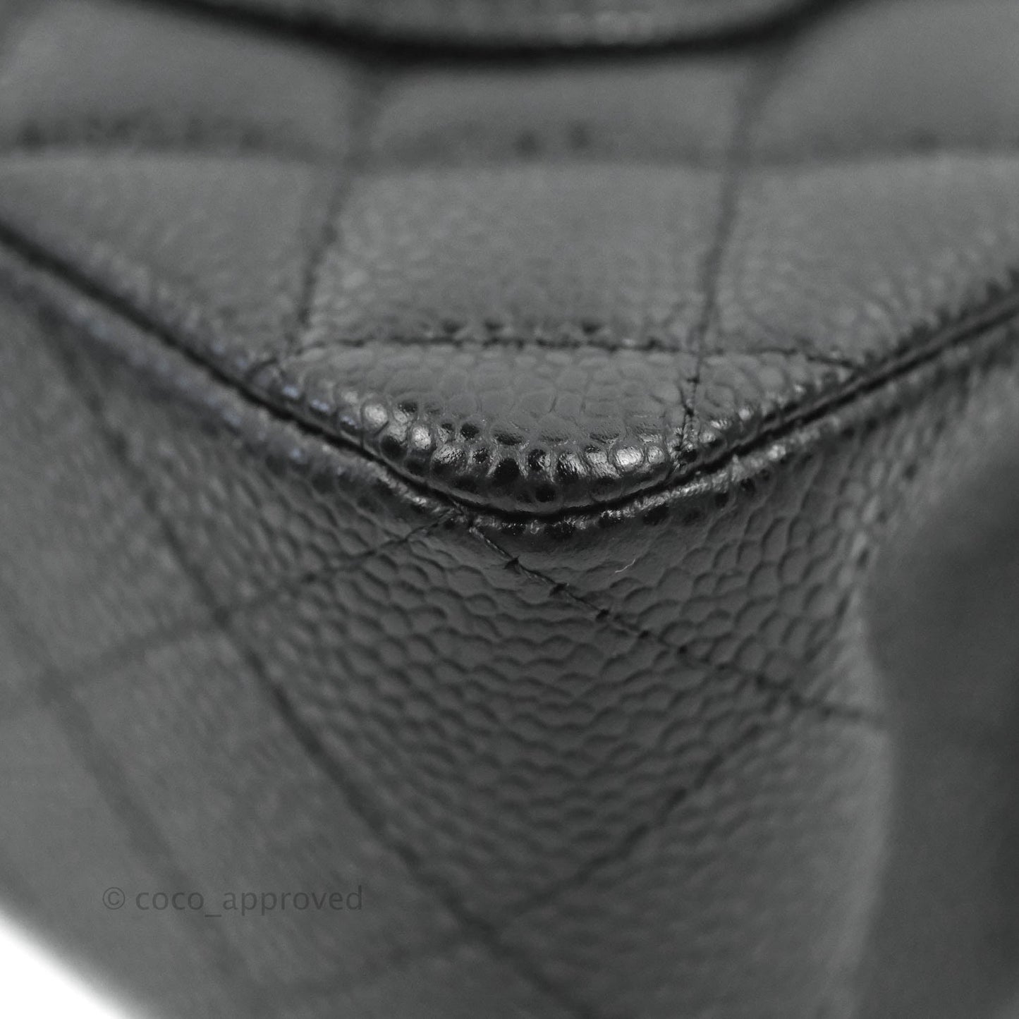 Chanel Small Classic Quilted Flap Black Caviar Silver Hardware