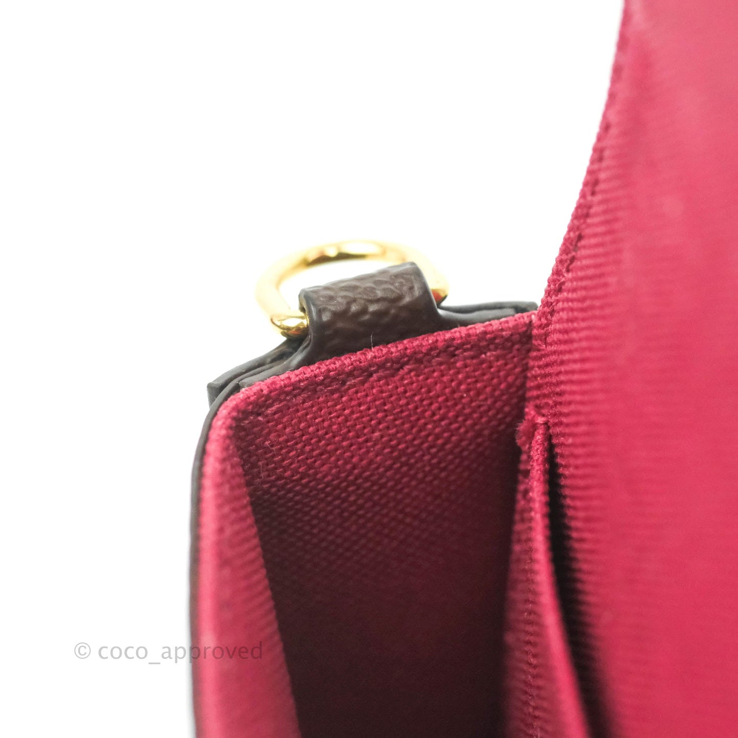 Louis Vuitton Félicie Pochette Monogram Canvas Fuchsia Pink