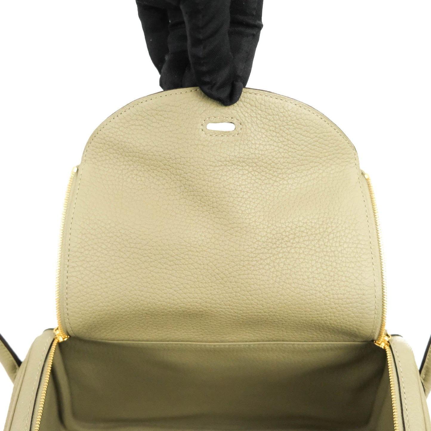 Hermès Lindy 26 Taurillon Clemence Sauge Gold Hardware