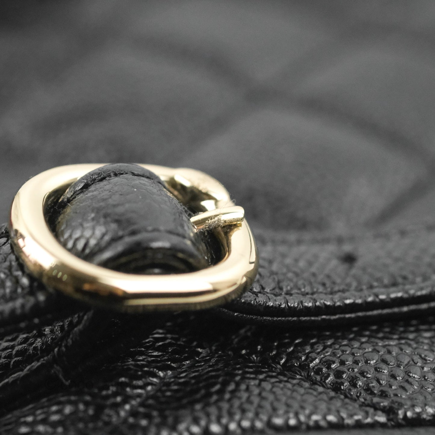 Chanel Duma Backpack Small Black Caviar Gold Hardware 23P
