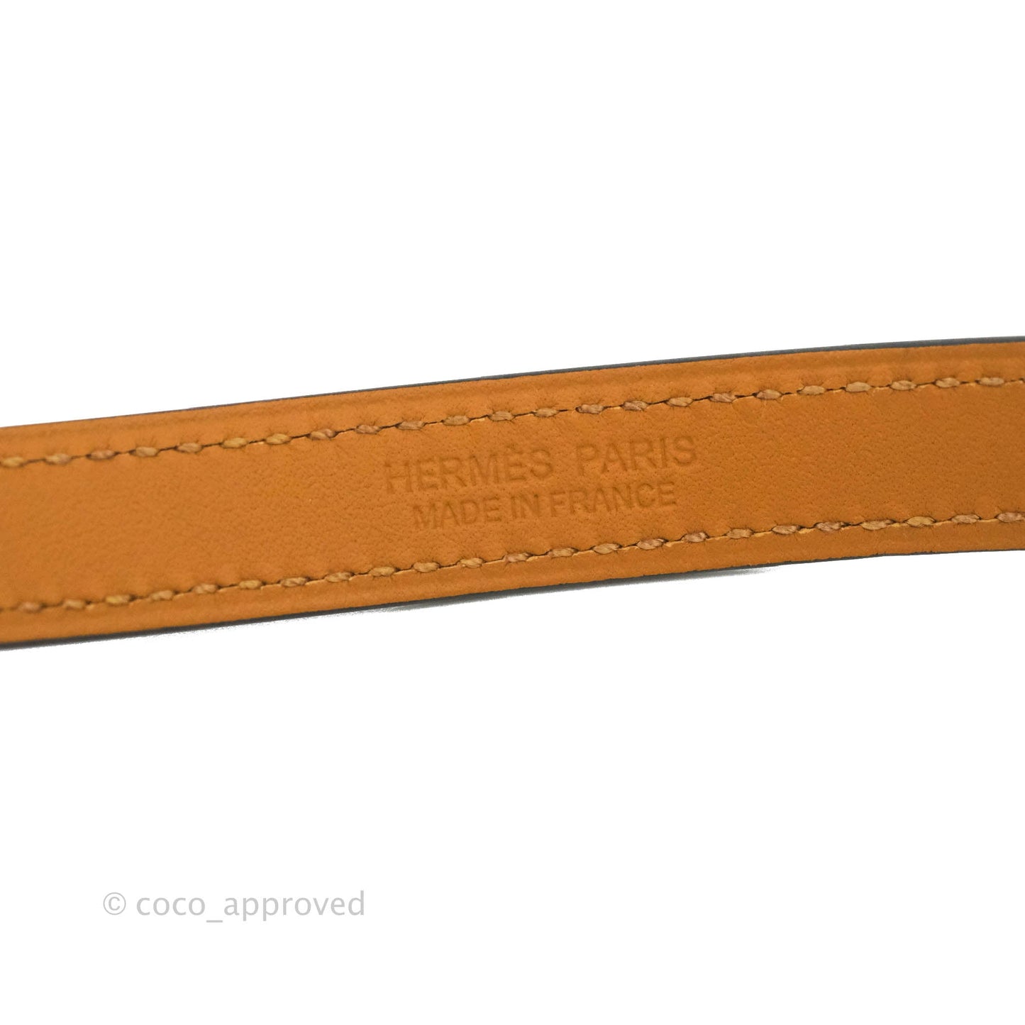 Hermès Rivale Double Tour Bracelet Black Box Leather Rose Gold Hardware