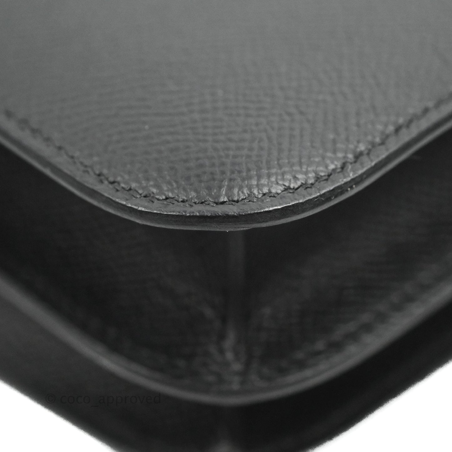 Hermès Constance Mini 18cm Black Epsom Rose Gold Hardware