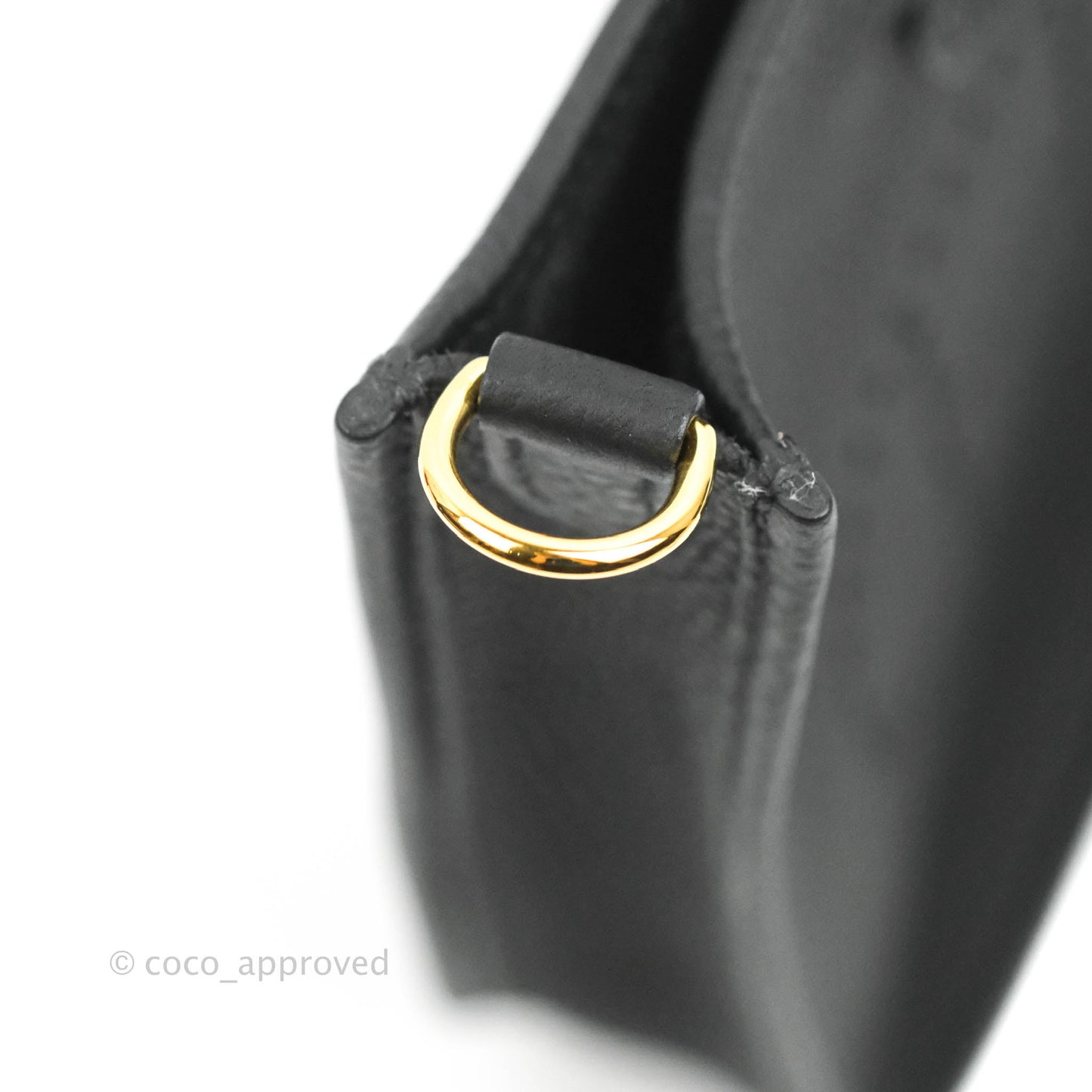 Hermès Mini Evelyne 16 Amazone Clemence Black Gold Hardware
