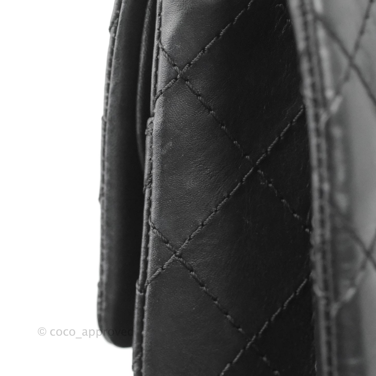 Chanel Reissue 225 Quilted Flap Black Aged Calfskin Aged Gold Hardware