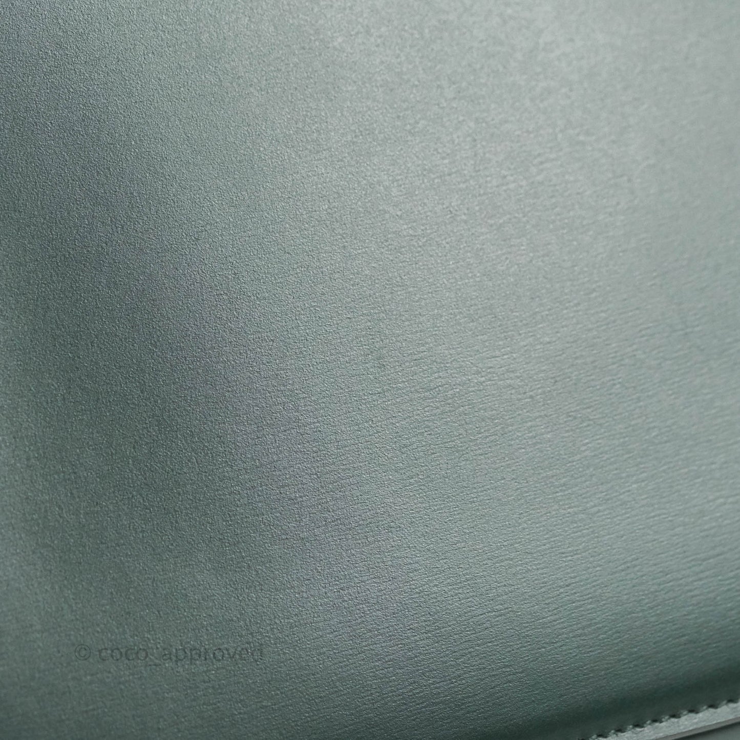 Celine Medium Triomphe Shiny Calfskin Amazone Green