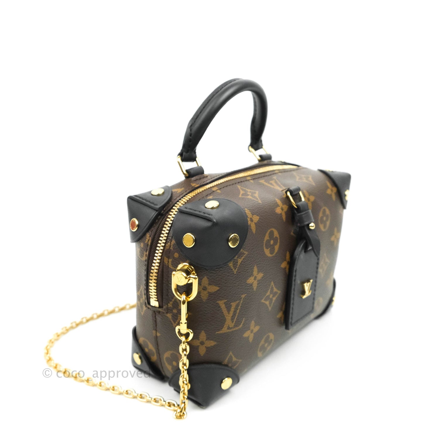 Louis Vuitton Petite Malle Souple Monogram Canvas