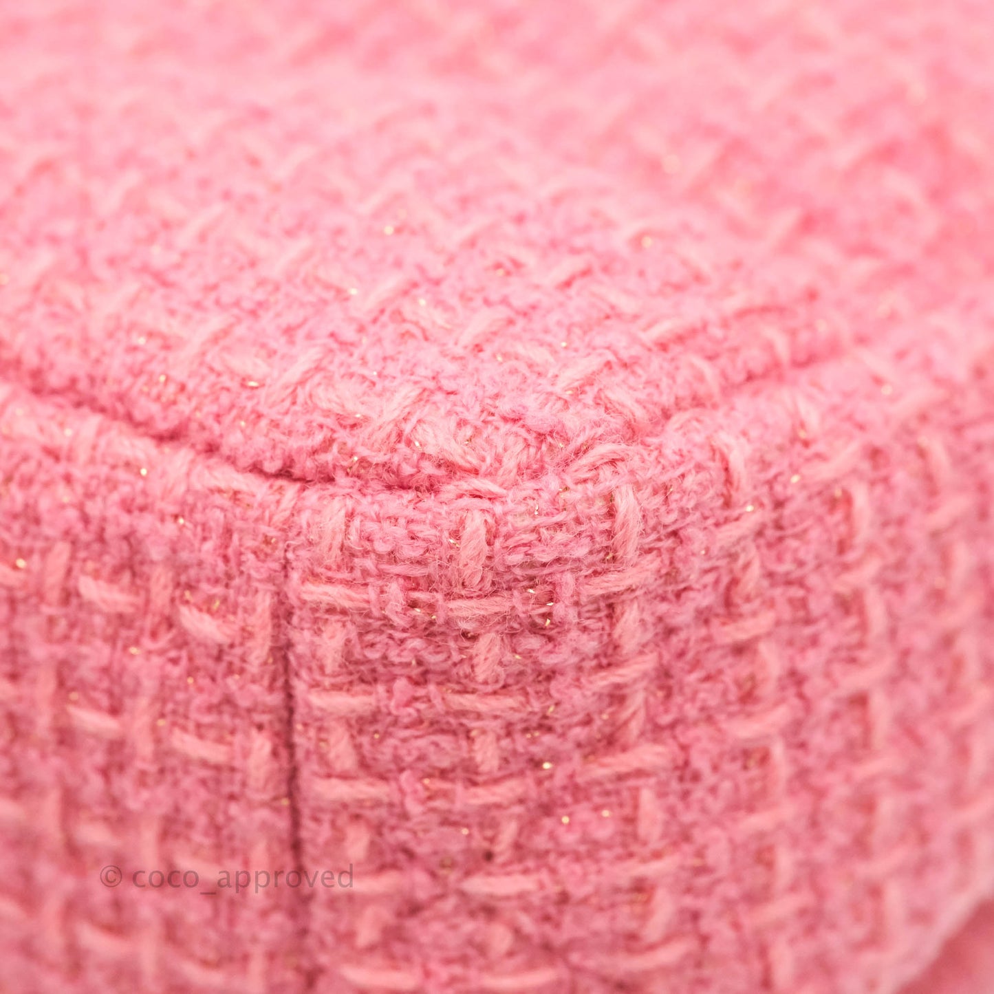 Chanel 19 Small Tweed Pink Mixed Hardware
