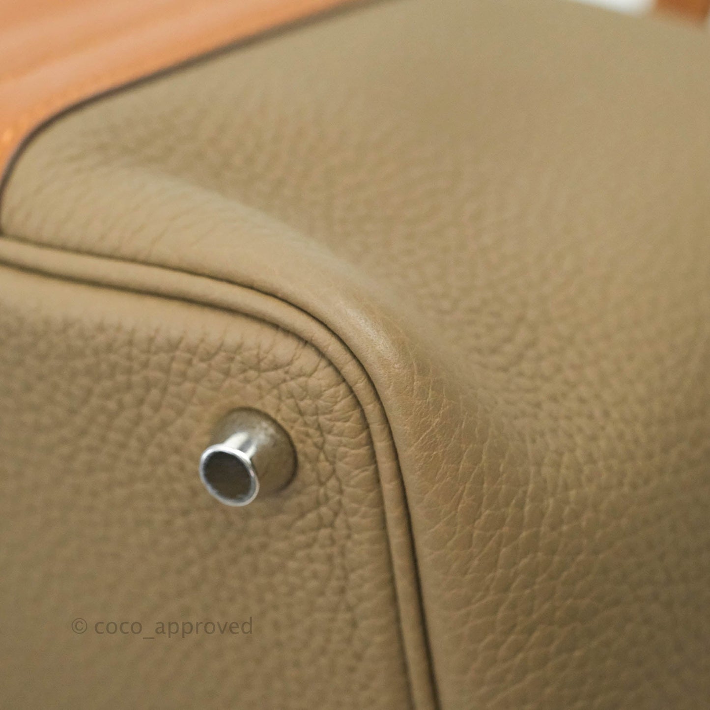 Hermès Picotin Lock 18 Trio Colour Gold/Etoupe/Nata Silver Hardware