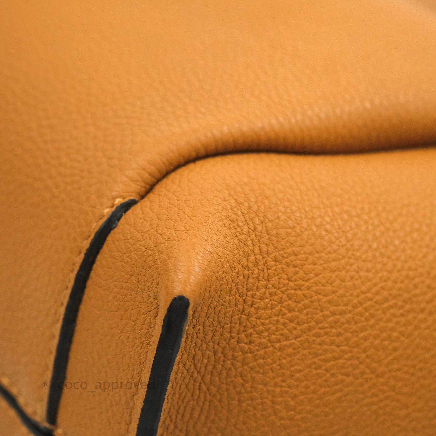 Loewe Small Flamenco Knot Bag Caramel Calfskin