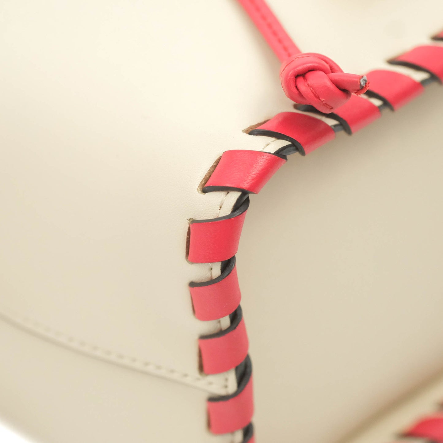 Fendi Calfskin Whipstitch F is Fendi Mini Mon Tresor Bucket Bag Camelia Fiamma