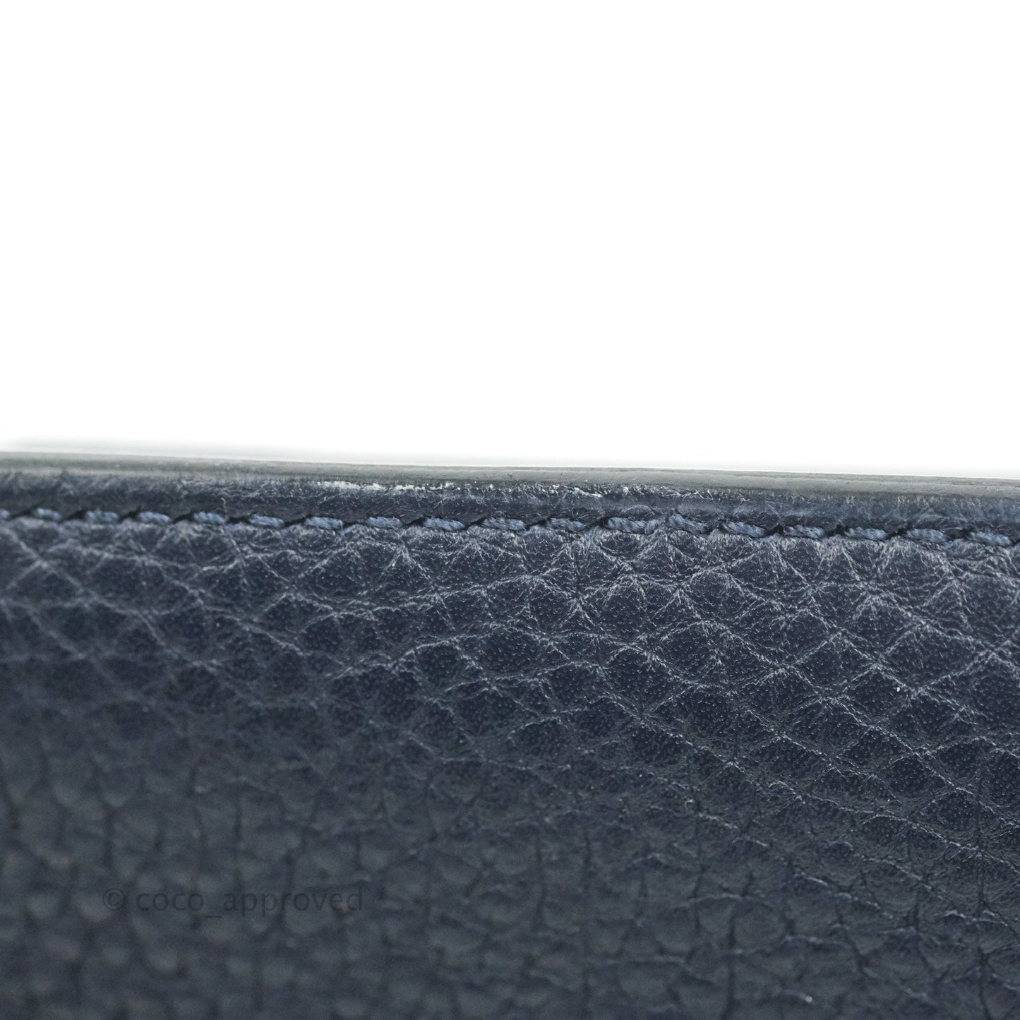 Hermes Jypsiere 28 Togo Midnight Blue Palladium Hardware