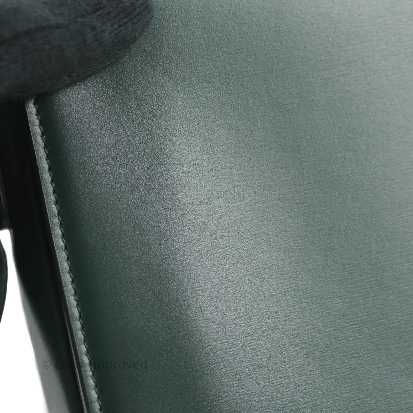 Celine Medium Triomphe Shiny Calfskin Amazone Green