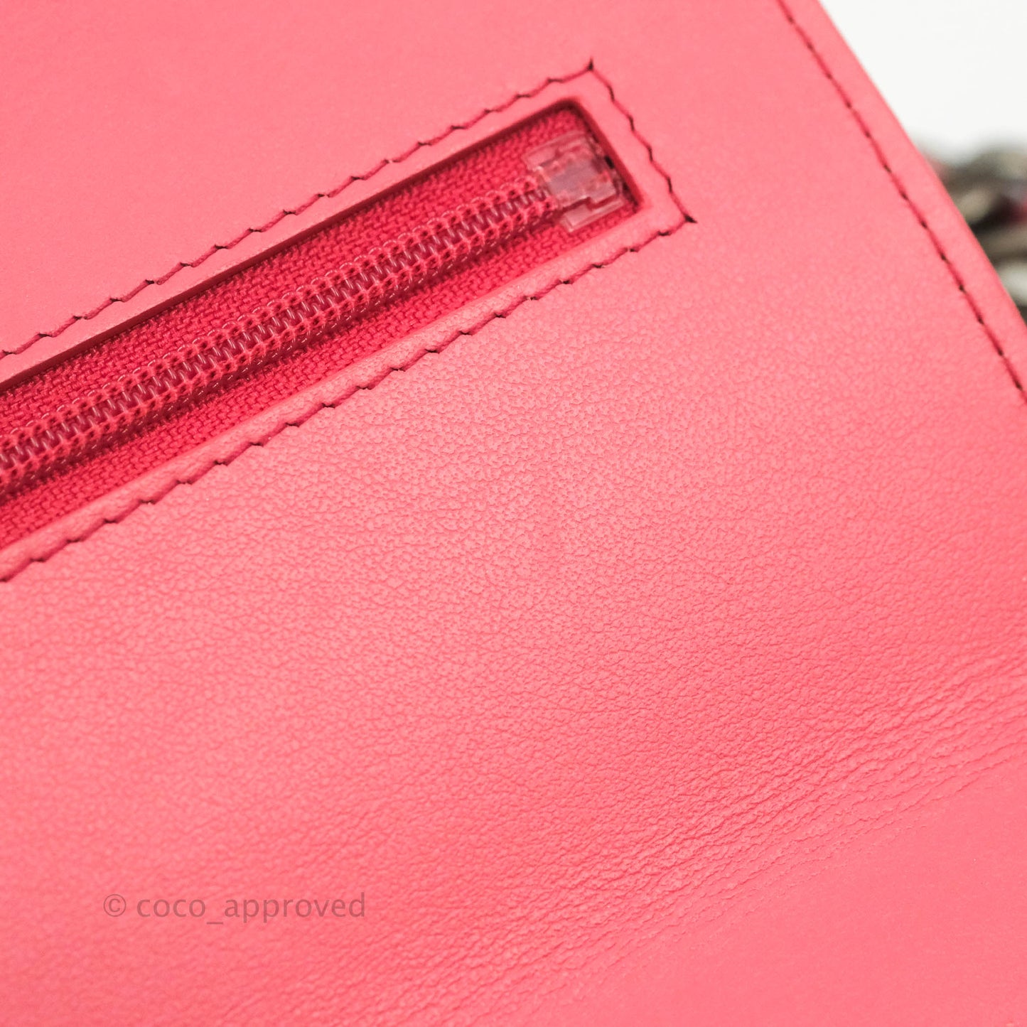 Chanel 19 Wallet on Chain WOC Pink Mixed Hardware