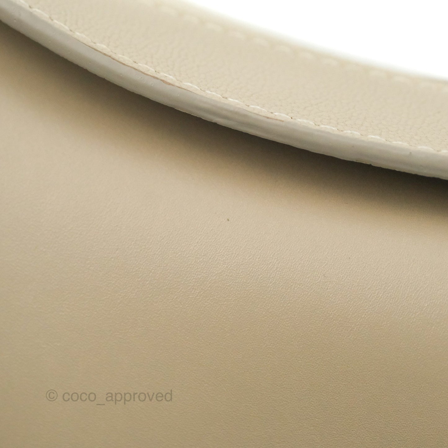 Loewe Small Luna Shoulder Bag Light Oat Calfskin