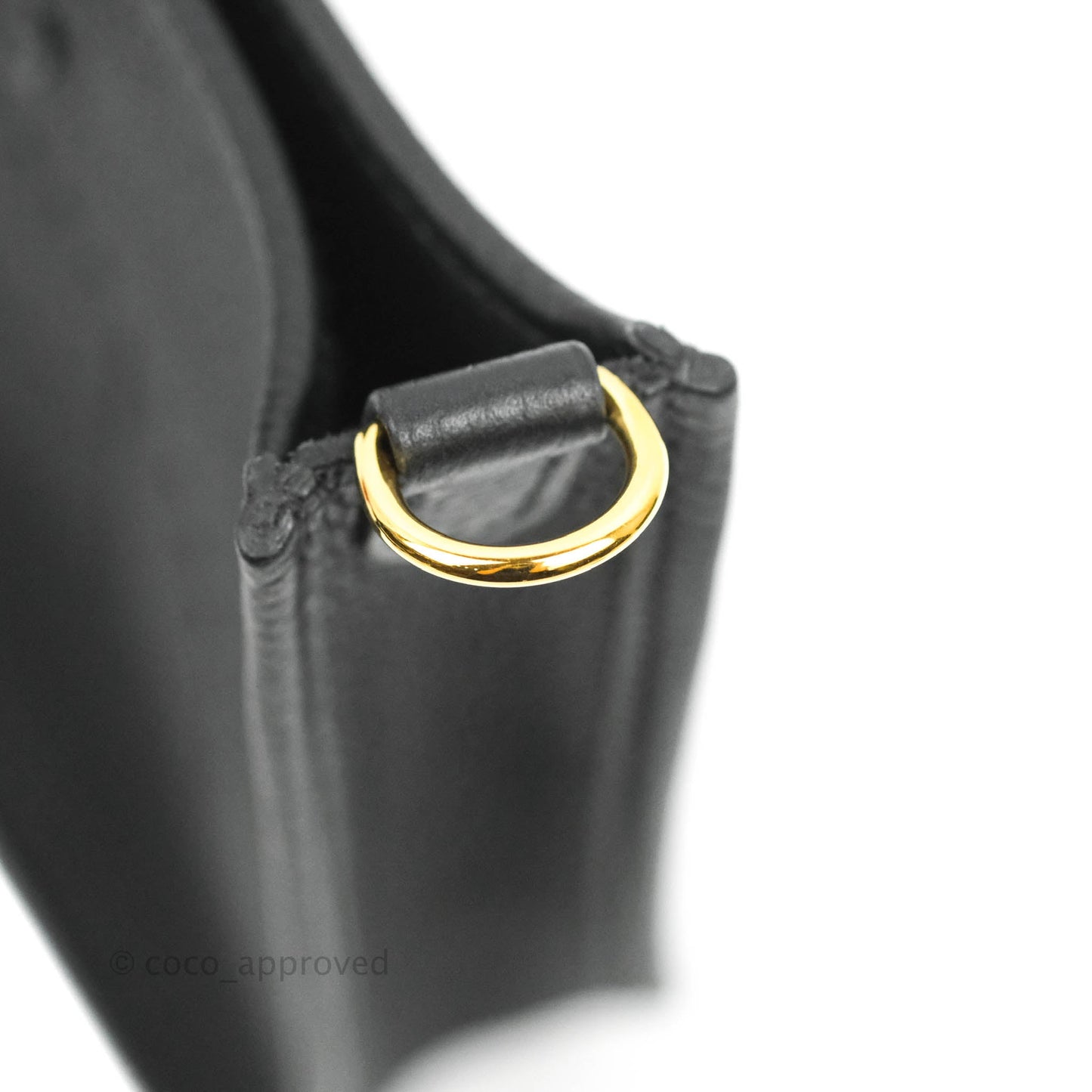 Hermès Mini Evelyne 16 Amazone Clemence Black Gold Hardware