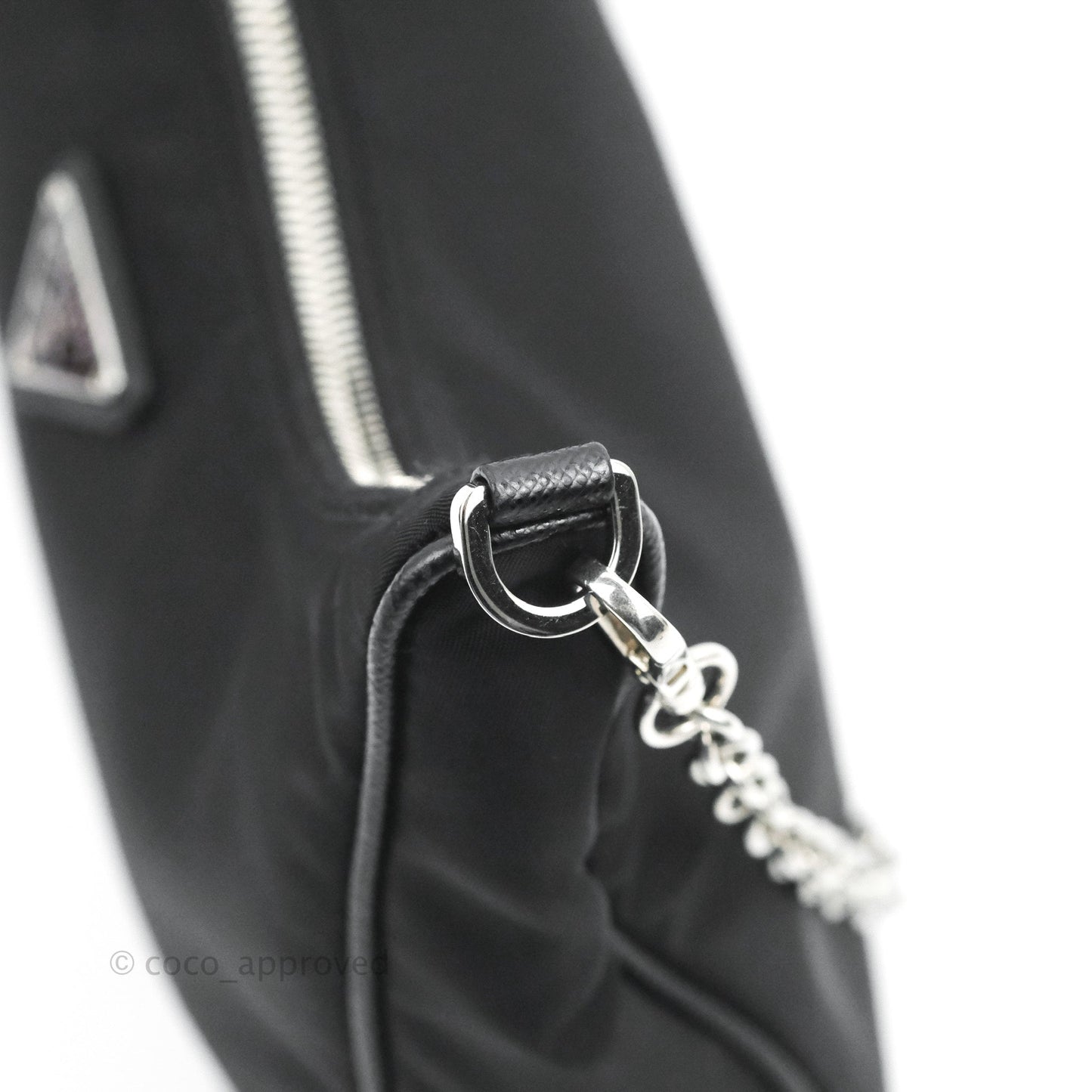 Prada Nylon Re-Edition 2005 Shoulder Bag Black