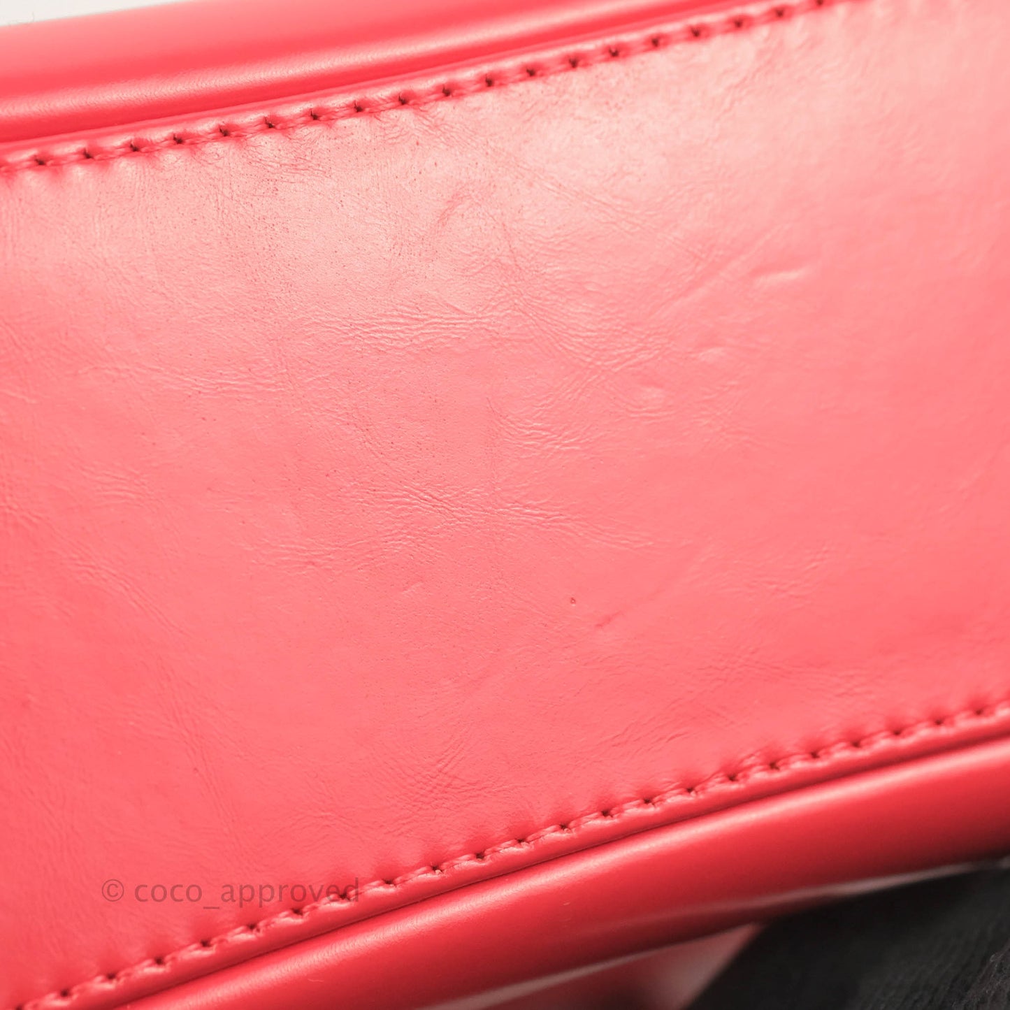 Chanel Small Gabrielle Backpack Dark Pink Aged Calfskin