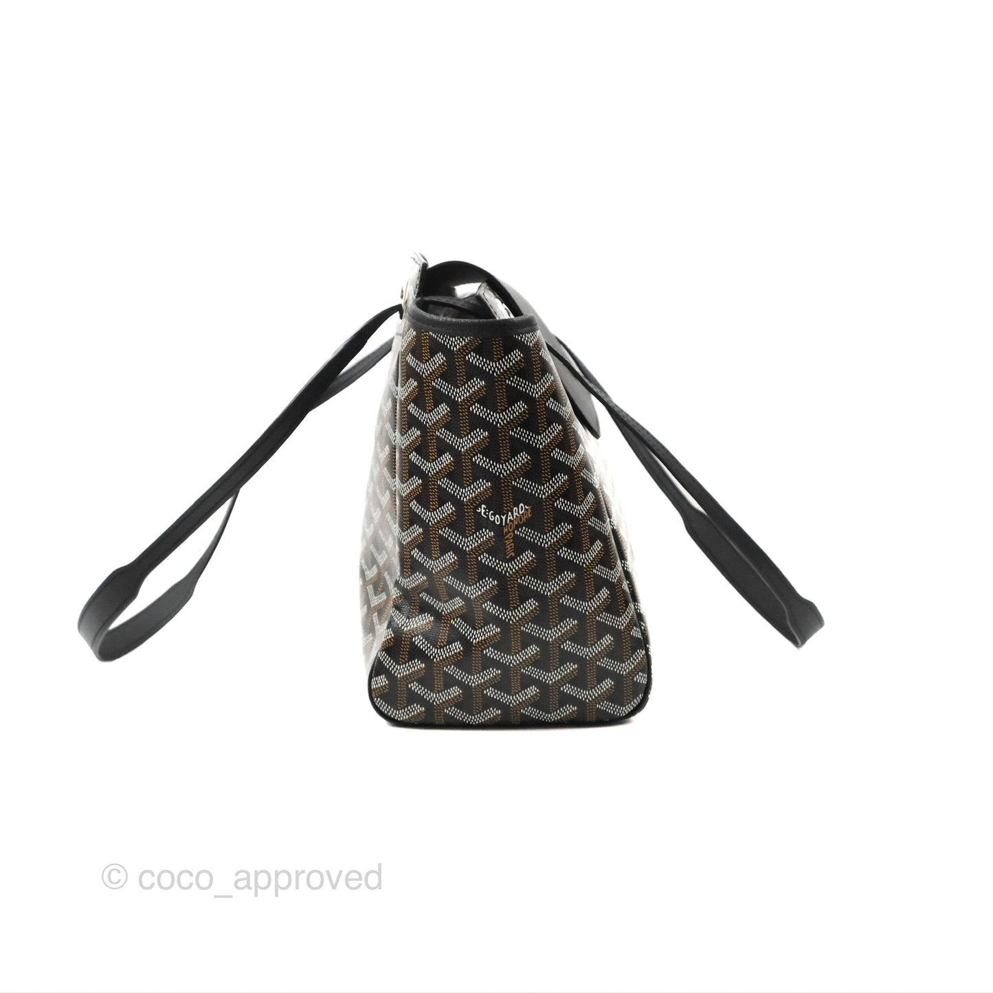 Goyard Goyardine Rouette PM Black