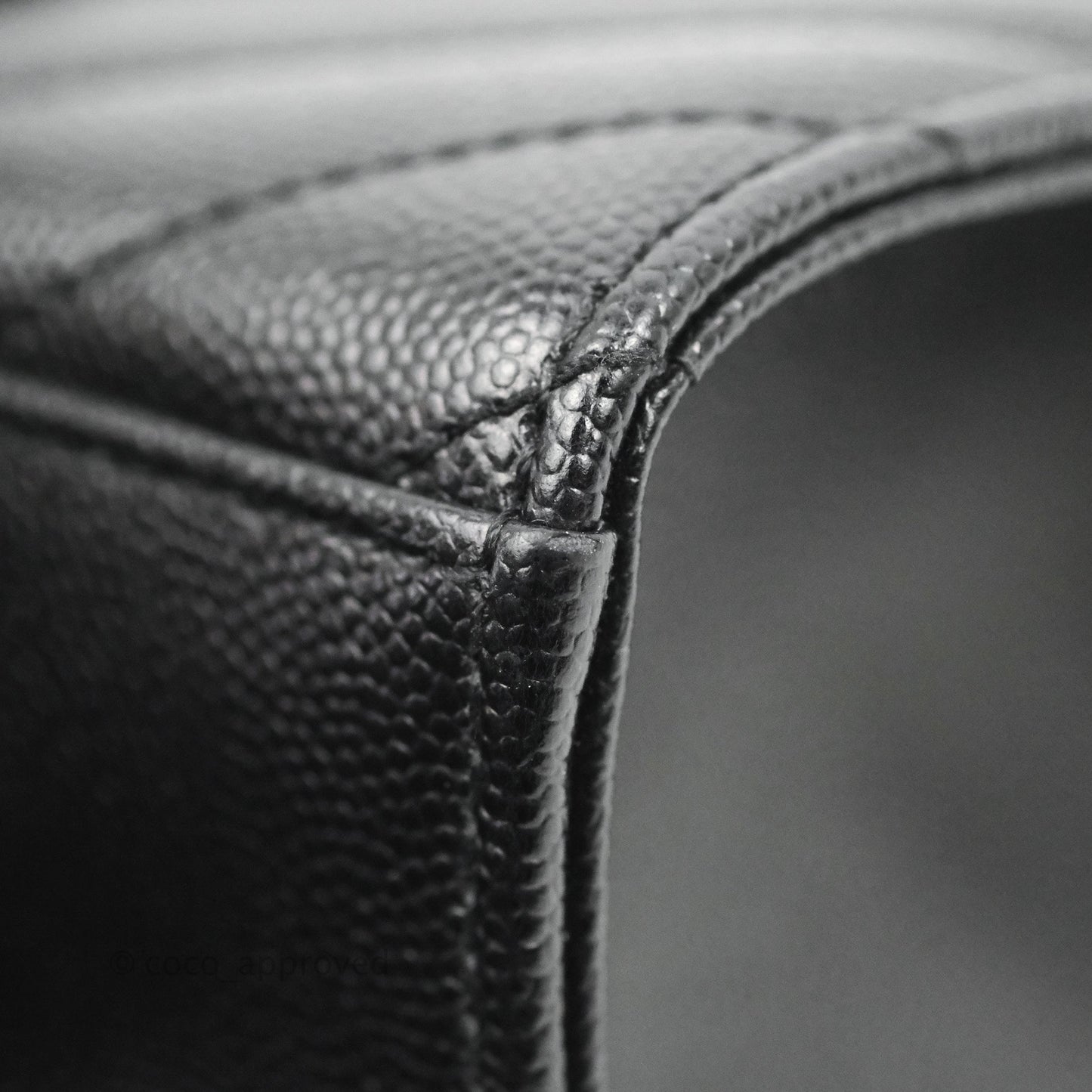 Saint Laurent Envelope Medium Black Caviar Gold Hardware