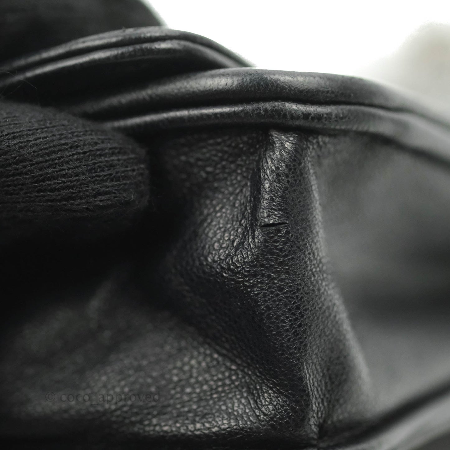 Chanel Camellia Wallet on Chain WOC Black Lambskin Silver Hardware